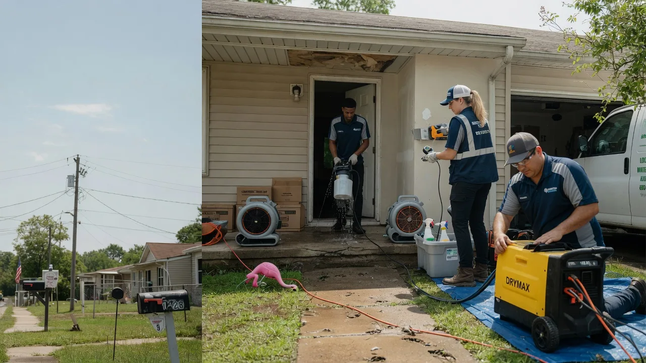 Storm Damage Water Removal in Bristol, WI near me